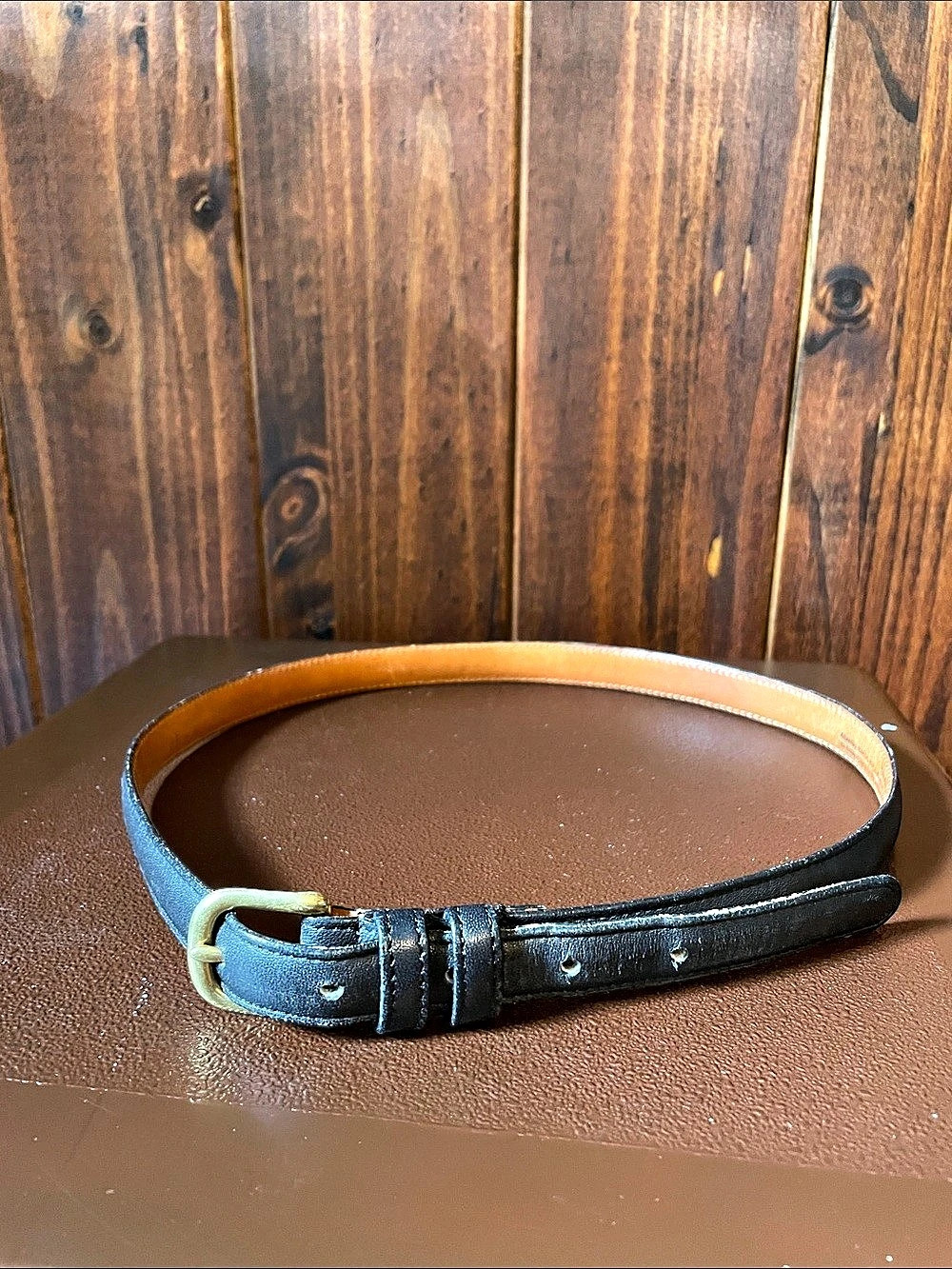 COACH Vintage Coach Classic Belt Style 2800 Leather Belt in Black & Brown